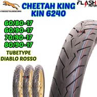 CHEETAHKING KIN 6240 17 Tube Type Cutting PIRELLI DIABLO ROSSO SPORT Tyre Tire Tires Roda 60 80 60 9