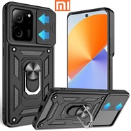 Xiaomi 13T Pro 13 Lite Xiaomi 12T Pro 11T Pro Xiaomi 14 Pro Shockproof Heavy Hard Case with Metal Stand