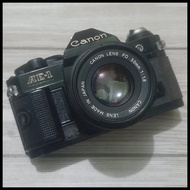 Jual Murah! Kamera Analog Canon AE 1 Program Dan Lensa Kit