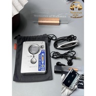 Sony WM-FX890 Cassette Walkman (3-in-1 Player/Recorder/Radio), Transparent Back Mod + Copper Flywhee