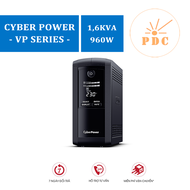 Bộ Lưu Điện UPS 1 Pha CyberPower VP1600ELCD 1600VA/960W Tương Thích NAS PC