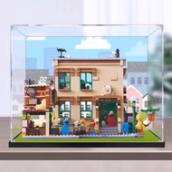 Display Case Box IDEAL 123 Sesame Street 21324 (Only display case box, No blocks Model)