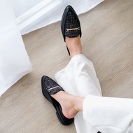 Cekhas - Diva Black Mules Wanita