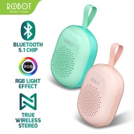 Speaker Bluetooth Robot RB20 TWS Small Mini RGB Portable Like JBL Go