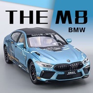 Ready Stock Hot Sale BMW M8 Car Model Alloy Simulation Sports Car Rally Car Children Boy Toy Car Gif