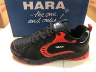 รองเท้าผ้าใบ Hara รองเท้าออกกำลังกายพื้นนุ่ม รุ่น J95 สีดำ เบอร์ 40-45พร้อมส่งคะ