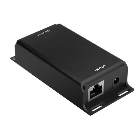 Gigabit PoE Injector 12V to 24V PoE Converter for Solar Conversions