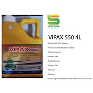 Vipax 550 Ametryn 50% 4L (RACUN RUMPUT SUSU) Racun Rumput Sembau / Kerbau / Tawar