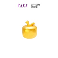 TAKA Jewellery 999 Pure Gold Apple Charm