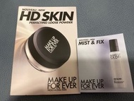 全新Make Up Forever loose powder mist  碎粉定妝噴霧試用2件