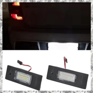 [I O J E] Car Rear License Number Plate Lamp 63267193294 63267165735 forBMW 1Series E81 E87 Z4 LED L
