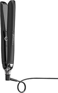 ghd ghd Platinum+ Hair Straightener, Ceramic Flat Iron, Professional Hair Styler, 1 inch wide, Black