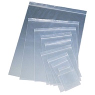 100 pcs [9 x 14 inch] Zip lock Bag/Zip Bag/Zipper Plastic Bag PE Seal Beg Food Packaging