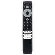 Use for Unversual TCL smart tv Voice Remote Control TCL Android TV QLED 4K UHD with 6 Shortcut Buttons Netflix, QIY Netflix,FPT play Prime Video, YouTube, Guard, Media TCL channel