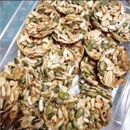 Biskut Florentine crunchy/Florentine cookies/Biskut raya