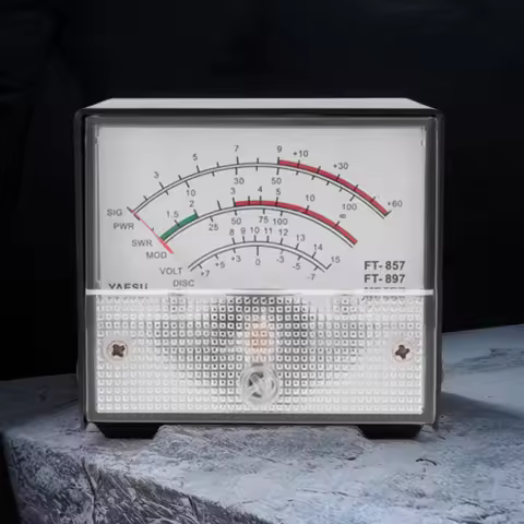 SWR Watt Meter High Precision SWR Watt Power Meter Receive Display Standing Wave Meter for Radio Ant