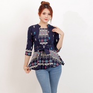 Atasan blouse batik wanita 311 B