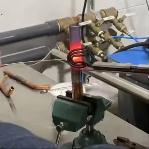 6kw-100kw Portable Induction Welding Machine For Copper Pipes Brazing