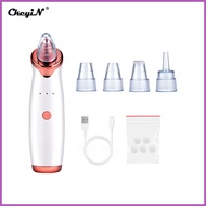 ◱ ♕ ◑ Ckeyin Blackhead Remover Electric Vacuum Suction Blackhead Extractor Clean Tool with 4 Probe