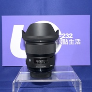 『Trade In優惠』新淨 Sigma 24mm F1.4 DG For Nikon F 全幅鏡 ART系列 F1.4大光圈 淺景深 廣角鏡 夜景 人像一流 F-Mount D850 D780 D6