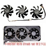 Original ASUS RX5700XT RX5700 GTX1660S GTX1660 TUF Silent ASUS Graphics Fan