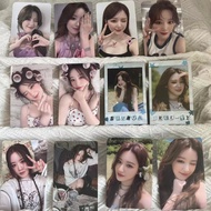 Gidle Galaxy Genuine sr4.0 Ye Shuhua Bag Rental Granny Photocard Bixin Brush Genuine Zhou Photocard