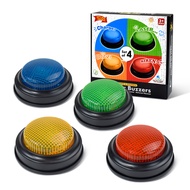 Sound & Light Beeper Quiz Game Buzzers Kids Interactive Classroom Competition Response Training Tool