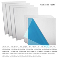 1pcs Aluminum Flat Plate Thickness 0.3-10mm 100x100mm/200x200mm aluminum plate DIY material lasers c