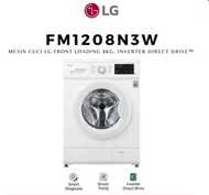 Mesin cuci Lg Front loading 8kg FM 1208N3W