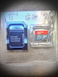 SanDisk Ultra 512GB microSDXC 記憶卡 150MB/s (連 SD 轉接卡) Switch/車cam/相機/無人機 專用