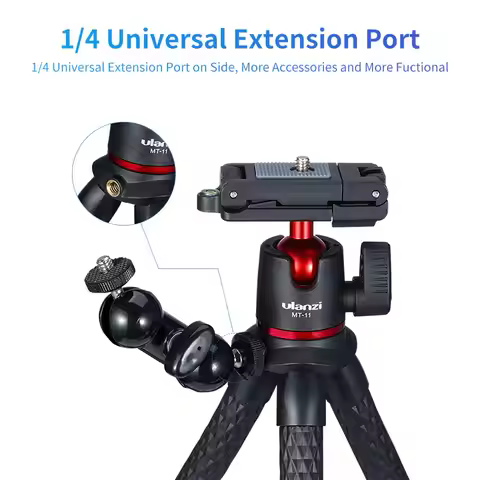 Portable Versatile Tripod for Smart Phone DSLR Camera Octopus Tripod Phone Holder Mount Phone Clip F