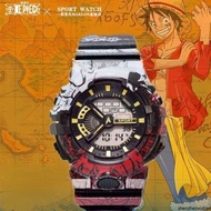 One Piece G-Shock Same Design Joint Model Waterproof LED Sports Watch Kids Watch christmas party gif