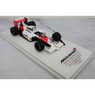 [Ready Stock] tsm 1/43 McLaren mp4/5 Senna 1989 German Grand Prize Championship Original Package Fla