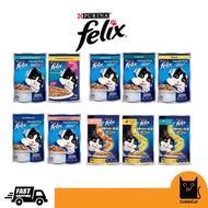 PURINA FELIX Cat Wet Food Pouch - 70g (Salmon / Chicken / Mackerel / Tuna / Sardine)