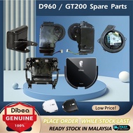 [ Ready Stock ] Original Dibea D960 GT200 Spare Parts Accessories Side brushes Hepa Filter Etc