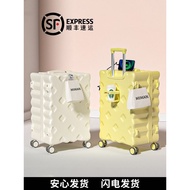 Luggage Female 2026 New Style 67cm Boarding Small Trolley Travel Password Leather Luggage 28 Large C