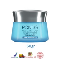 Ponds Hydra Miracle Ultra Light Biome Gel 50ml Hydrating Moisturizer Moisturizer 50g Original BPOM P