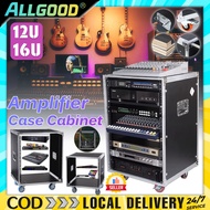 Amplifier Case Cabinet Shelf 12U 16U Audio Mixer Amplifier Crate Rack Special Cabinet With Wheel