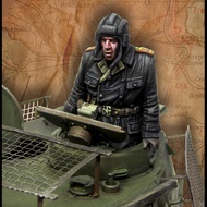 1/35 WWII Soviet tank crew, Resin Model figure soldier, WW2 Military themes, Unassembled and unpaint
