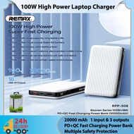 REMAX RPP-508 100W 20000mAh Powerbank / PD 18W + QC / Two Way Super Fast Charging Phone Laptop