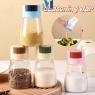 MK 1/4Pcs Press Type Quantitative Seasoning Bottle for Spice Salt Sugar MSG Kitchen Essential Food S