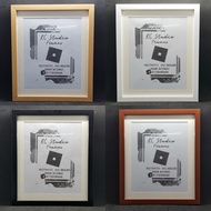 Photo Picture Frame With Border for A4 or 8R 8x10 in size Acrylic Clear Front RCstudio