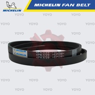 Toyota Land Cruiser HDJ101, Toyota Yaris, Perodua Myvi 1.3 (Modify) MICHELIN Fan Belt (4PK1720)