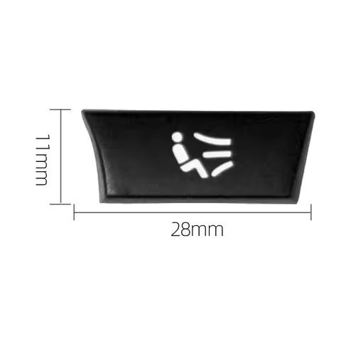 61319313923 12-Key Key Cover Keycap Accessories For BMW 5/6/7 Series F01 F10 F18