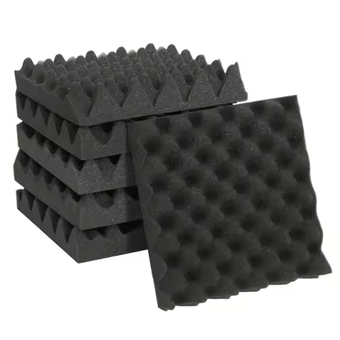 Promotion! 25X25X5CM Sound Insulation Foam Egg Crate Studio Acoustic Foam Sound Insulation Treatment