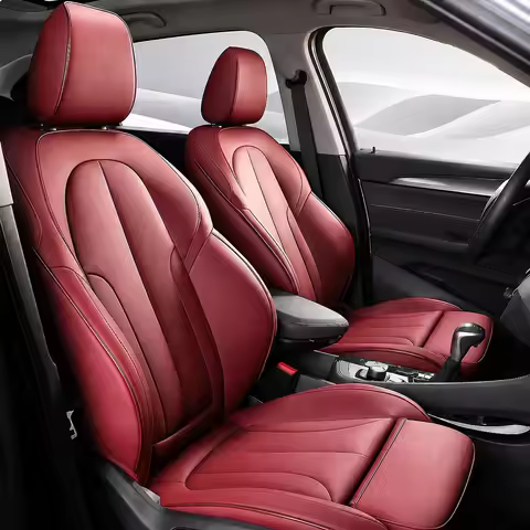 Custom Leather Car Seat Covers For Kia Sportage Sorento Stonic Stinger K5 Ceed Picanto