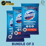 [LOCAL READY STOCK] DOMESTOS PROFESSIONAL DISINFECTING WIPES 80s BUNDLE OF 3 / BUNDLE OF 6 / BUNDLE 