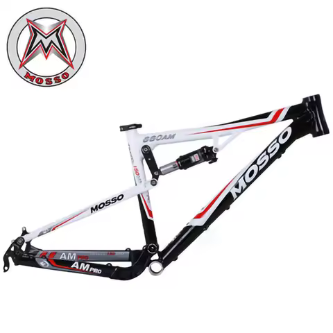 26ER MOSSO 660AM Mountain Bicycle Frame 17" Aluminum Alloy Mountain Bike Full Suspension Boost Frame