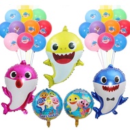 68*52CM Baby Shark Foil Balloon Children's Birthday Party Supplies Decor Balloons Baby Shower Ocean Theme Birthday Balloons Kids Toy