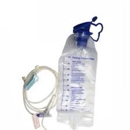 Gravity Feeding Bag, Feeding Bag, Enema Intestinal Enema Infusion Bag 1200Ml Greetmed